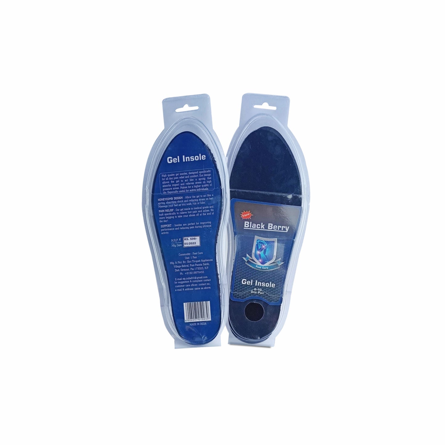 Gel Insole for Max Comfort